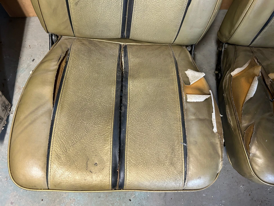 Dodge Charger Plymouth GTX 1968 1969 asientos con canastilla carrocería Mopar B Foto 2 de 4