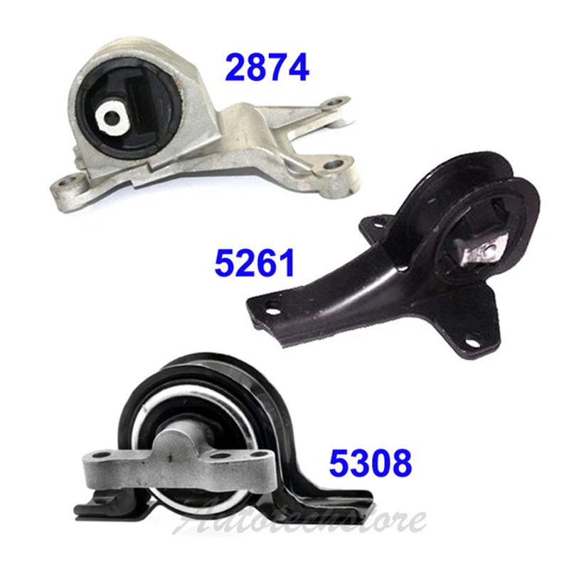 Engine Motor & Trans. Mount 04-05 For Chevrolet Classic 2.2L Kit Set 3PCS M1048 - Image 2 of 4