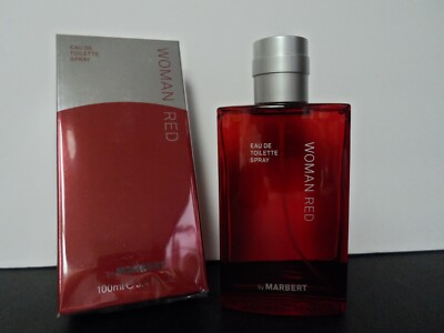 Marbert Woman Red EDT Spray 3.4 oz / 100 ml New in Sealed Box , Germany.