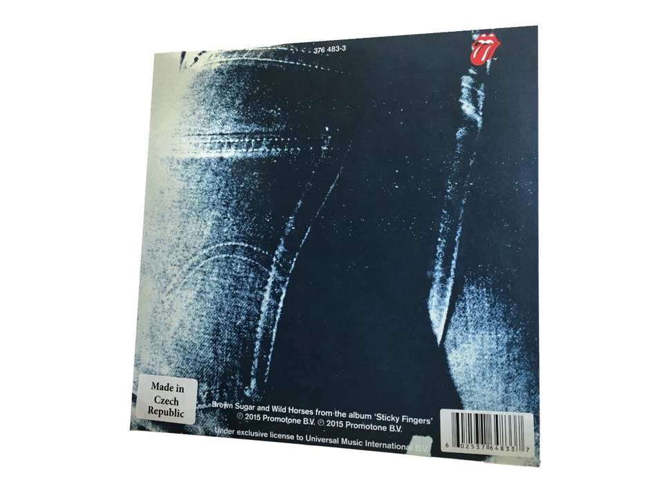 NEW ROLLING STONES - Brown Sugar / Wild Horses 45 New 2015 import 7" - Image 3 of 3