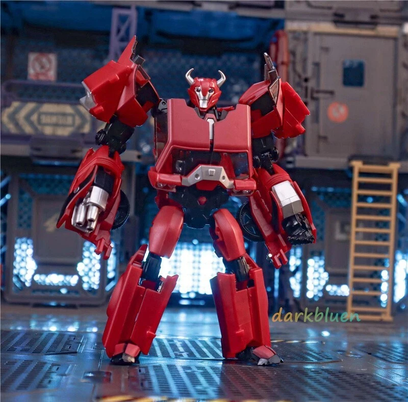 APC RED GLADIATOR VER.ONE Cliffjumper Prime Transformed Toys Action Figure - Image 2 of 4