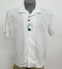 Perry Ellis Principles White Button Up S/S Men's Shirt NWT $65 Choose Size