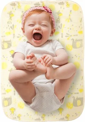 BUYSTARGET 🔥Portable Baby Changing Mat Soft Padded Large Waterproof Folding Home Travel UK