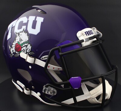 TCU HORNED FROGS NCAA Riddell Speed Full Size AUTHENTIC