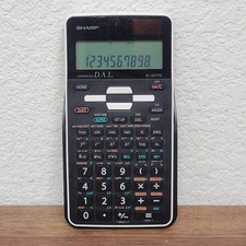 SHARP Scientific Calculator EL-531TGB-BW Advanced D.A.L. Tested Works