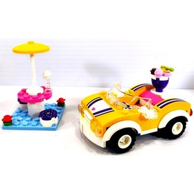LEGO 41320 Friends HEARTLAKE FROZEN YOGURT SHOP, Complete, Used, See Pics/Descr.