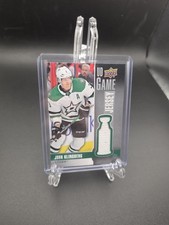2019-20 Upper Deck Series 1 John Klingberg UD Game Jersey Memorabillia Card!