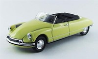 1:43 Rio Citroen Ds19 Cabriolet Usine 1961 Yellow RIO4411 Modellbau