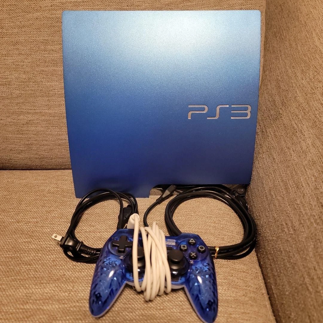 Sony PlayStation 3 - Slim Blue Video Game Consoles for sale - eBay