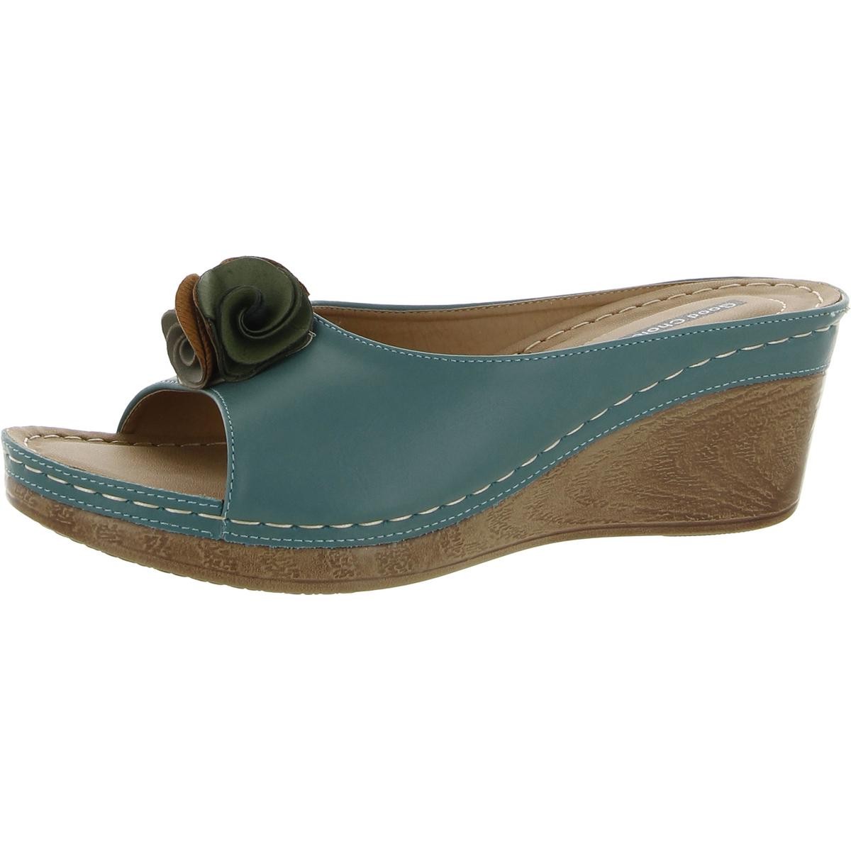 Хороший выбор Женские слипоны Sydney на танкетке с цветочной мягкой стелькой BHFO 5445