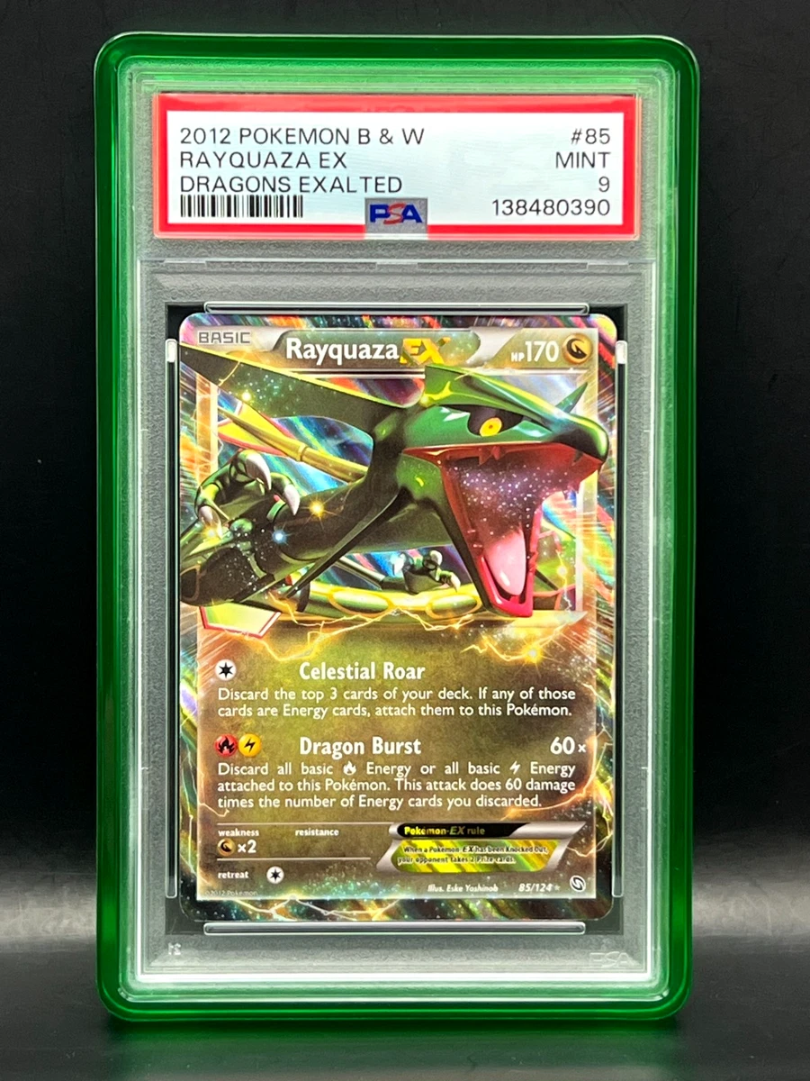 Pokémon TCG Grade 9 Rayquaza Individual Collectible Card Game