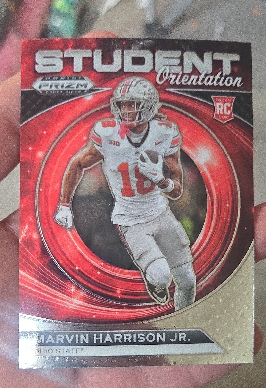 2024 Panini Prizm Draft Picks - Student Orientation Marvin Harrison Jr. #SO-M...