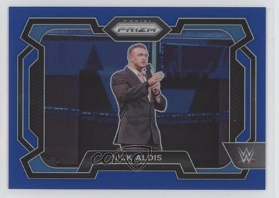 2024 Panini Prizm WWE Blue Prizm 30/199 Nick Aldis #35 Rookie RC 13wb