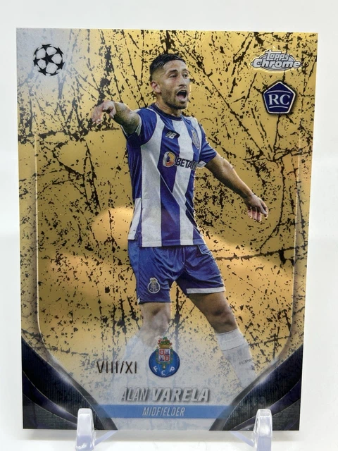 2024 ALAN VARELA /11 XI ROMAN TOPPS UEFA CHAMPIONS LEAGUE ROOKIE RC #55