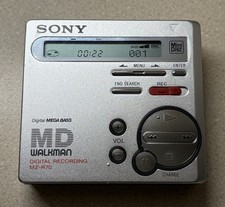 Przenośny odtwarzacz minidisc Sony MD Walkman MZ-R70 DZIAŁA ŚWIETNIE!