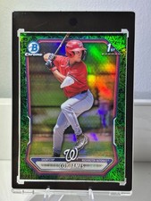 2026 Bowman Coy James BCP-33 Green Grass Refractor /99 Washington Nationals