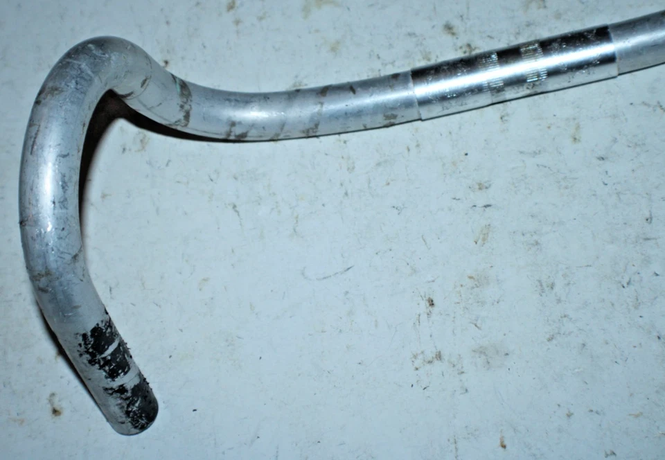 Manillar Sakae Randnner Road Champion Drop Bar 25,4 mm 34 cm plateado ¡Envío a EE. UU.! Foto 3 de 4