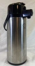 Vintage Service Ideas Inc. 2.2L Push Dispenser Airpot Thermal Coffee/Tea Carafe
