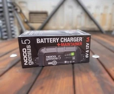 NOCO GENIUS5 6V12V 5A Smart Battery Charger, Trickle Charger and Maintainer