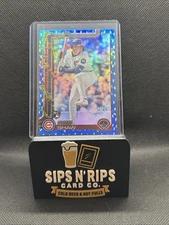 Matt Shaw 2025 Topps Holiday (Blue Glitter Foil) #H173 **RC*SP** - Chicago Cubs