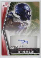 2022 SAGE Low Series Red Trey Morrison #A-TM Auto 1fa0