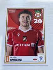 PANINI EFL 2025 - 26  STICKER   OLIVER RATHBONE   WREXHAM    #466