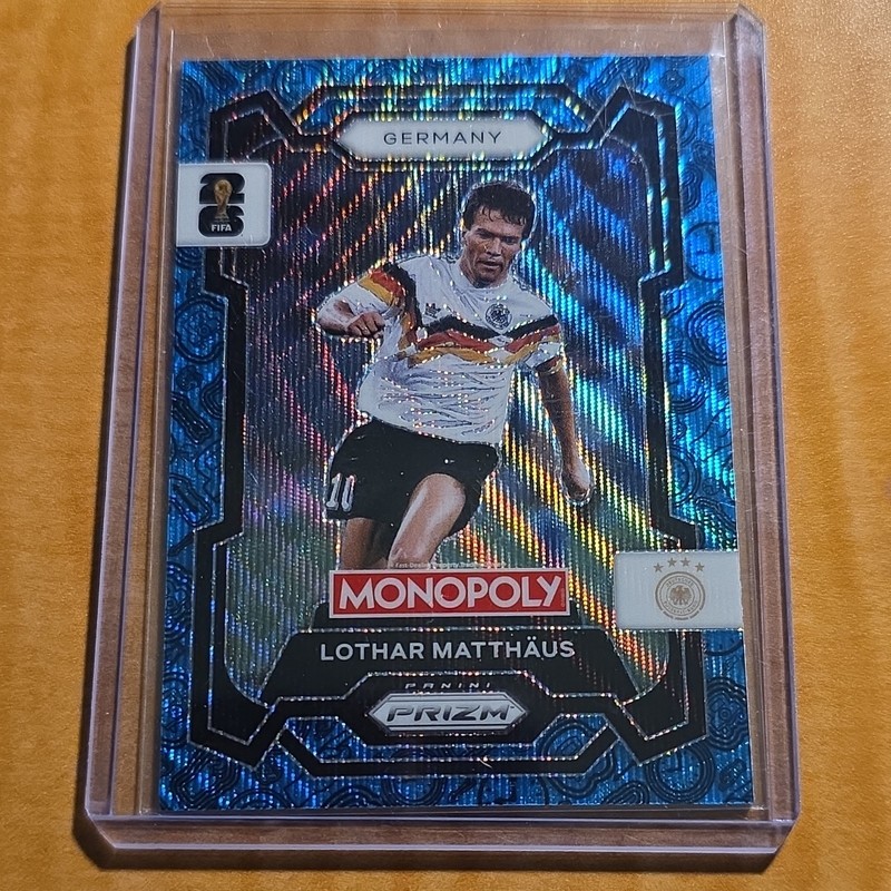 Panini 2026 Prizm Monopoly FIFA World Cup Blue Prizm Lothar Matthäus #64