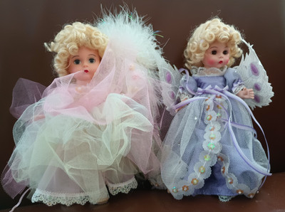 MADAME ALEXANDER  ANGEL DOLLS SWEET HARMONY & SUMMER ANGEL  DOLL LOT 2 PC