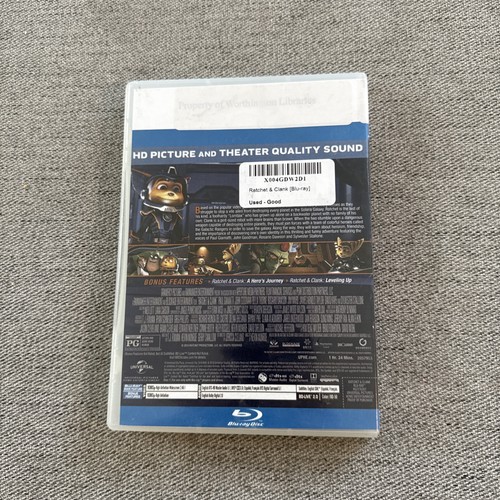 Ratchet & Clank BLU-RAY+DVD+Digital Bella Thorne John Goodman 2017 - Picture 2 of 2