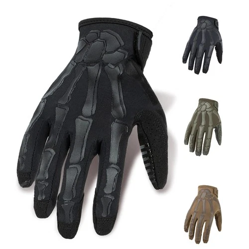 Tactical Skeleton Bone Gloves Military Men Hunting Cycling Shooting Work Gloves