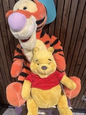 Rare Vintage Fisher-price My Talking Tigger With Hat Plush Including Pooh Bear