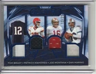 2025 LEAF TRINITY QUATRO TOM BRADY/PATRICK MAHOMES/JOE MONTANA/DAN MARINO 4X-