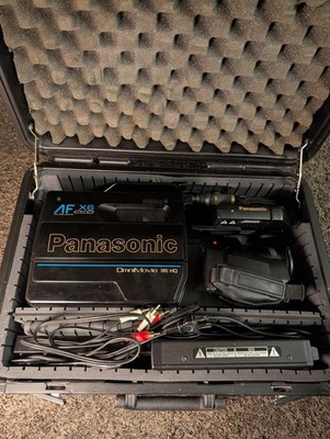 Panasonic omnimovie PV-400D camcorder–1988 mint condition – 80S