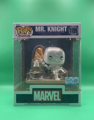 Funko Pop! Marvel-Moon Knight-Deluxe Mr. Knight-Funko Shop Exclusive -