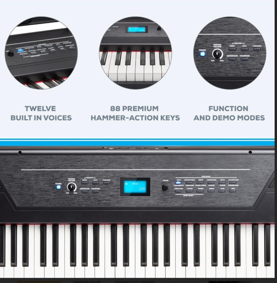 付属品多数 ALESIS CONCERT 電子ピアノ 88鍵盤 ジャンク Amazon | ALESIS Concert 電子ピアノ Recital上位機種(音色数2倍