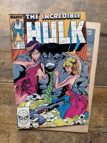 Incredible Hulk #347 LOW GRADE CVR DETACHED • 1st App Joe Fixit • 1988 Marvel