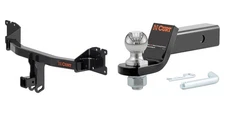 CURT Trailer Hitch Tow Kit Class 3 Receiver, 2in Ball Mount, Pin & Clip #13592