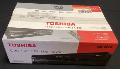Toshiba SD-V296 DVD/VCR Combination Player - Black for sale online