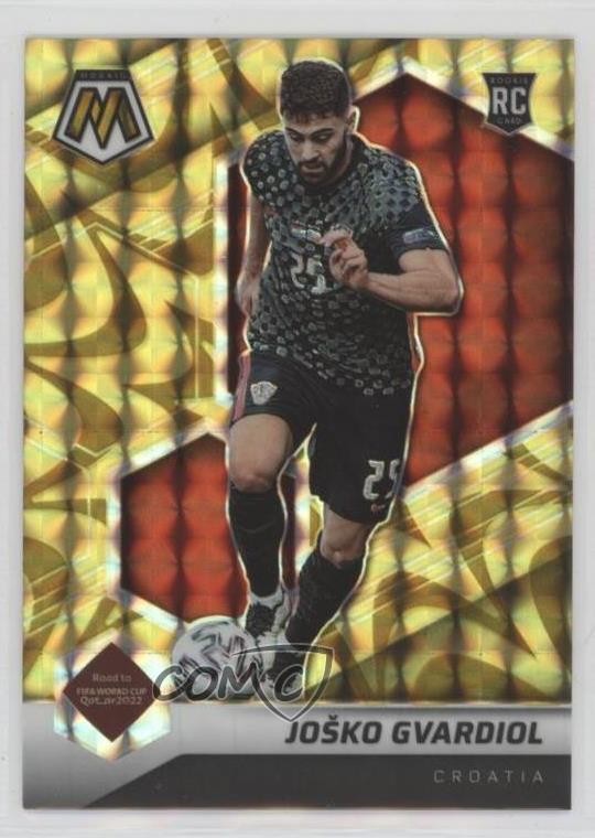 2021-22 Panini Mosaic FIFA Road to World Cup Josko Gvardiol #198 Rookie RC 0n17