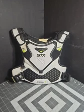 STX Lacrosse Chest Protector Shoulder Pads Cell V, Large Youth 