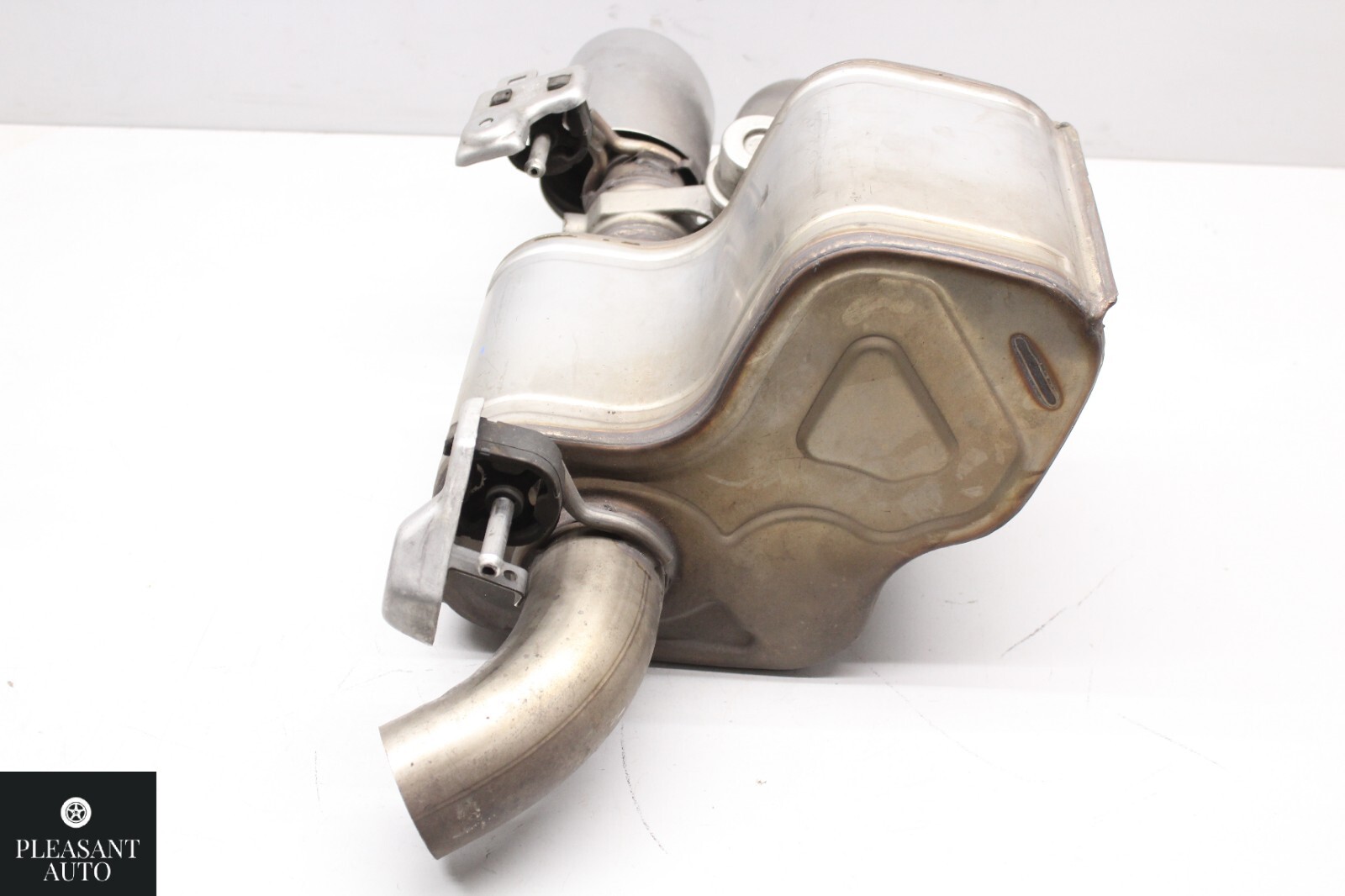 MASERATI GHIBLI 3.0L REAR LEFT DRIVER EXHAUST MUFFLER PIPE OEM 2014-2020 CUT-