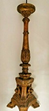 Antique Candlestick Candle Holder Vatican Bernheimer Very Good Condition Rare