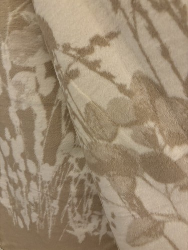 David Fussenegger Cotton Bland Decke Elfenbein/Beige mit Blumen Neu mit Etikett - Bild 13 von 14