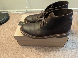 clarks men's bushacre 2 desert boots beeswax