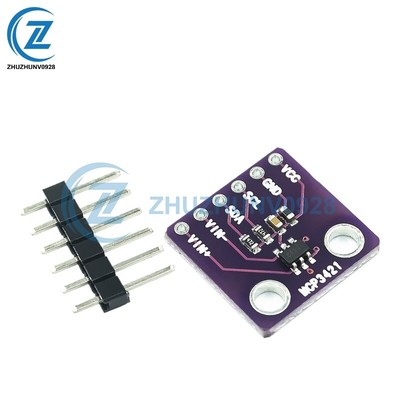 PICkit Series Analyzer MCP3421 I2C SOT23-6 Delta Sigma ADC Evaluation Board