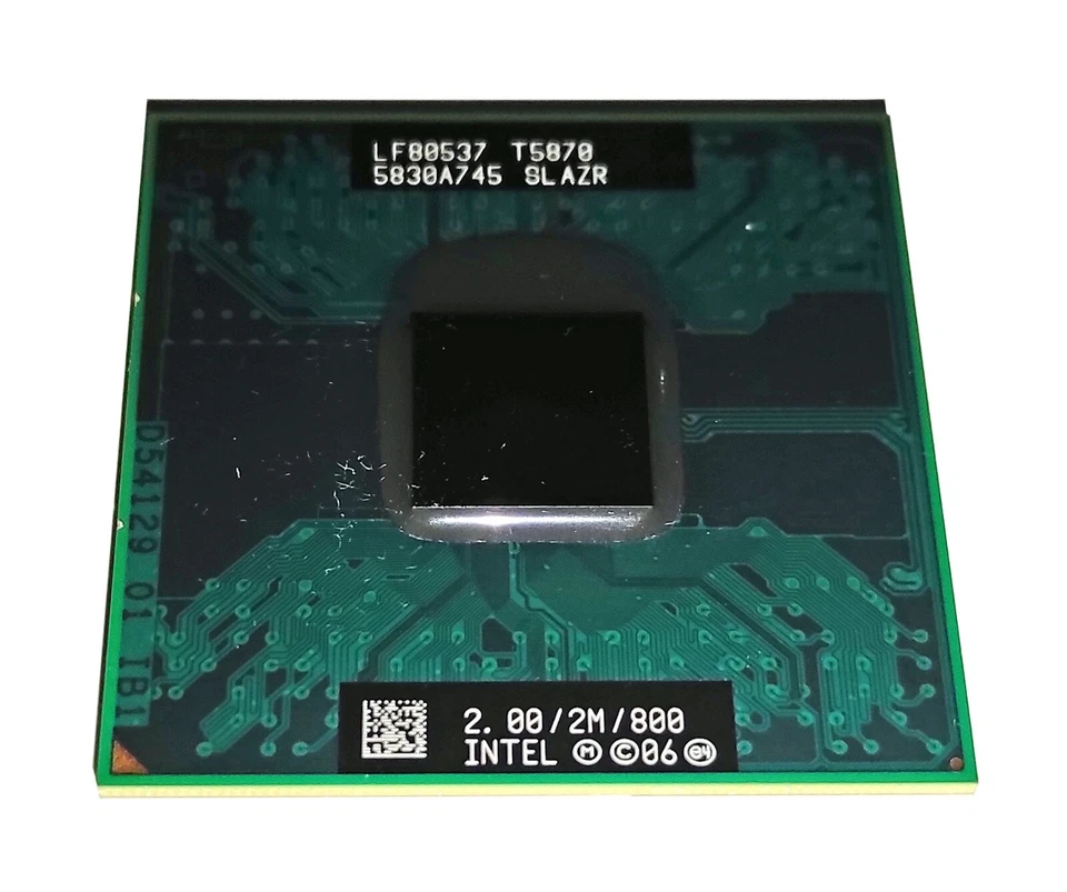 INTEL 2.00/2M/800 ● PROCESADOR Core 2 Duo ● LF80537 T5870 ● 5830A745 SLAZR - Imagen 4 de 4