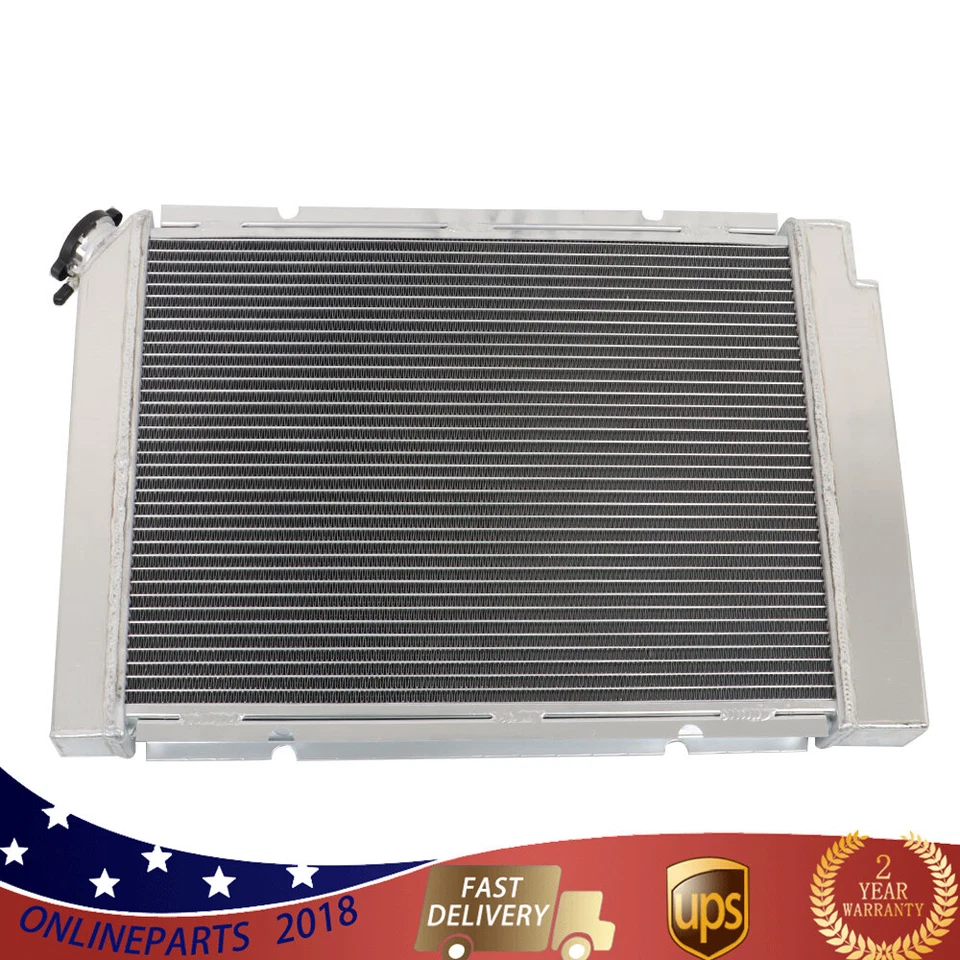 1984 - 1988 适用于庞蒂亚克 Fiero 52 毫米 3 行全铝散热器 2.5L 2.8L V8 CC828 — 第 2/4 张图片