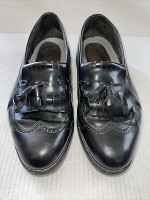 Allen Edmonds Wingham Tassel Black Leather Men’s Loafers Size 10.5 Allen Edmonds 9.5 D Wingham Black Tassel Loafers | eBay main image 3