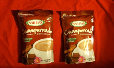 2 PACK NATURAS CHAMPURRADO INSTANT CHOCOLATE DRINK 12 OZ EACH