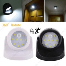 PIR LED Motion Sensor Night Light Wireless Infrared Detector Security Wall Light
